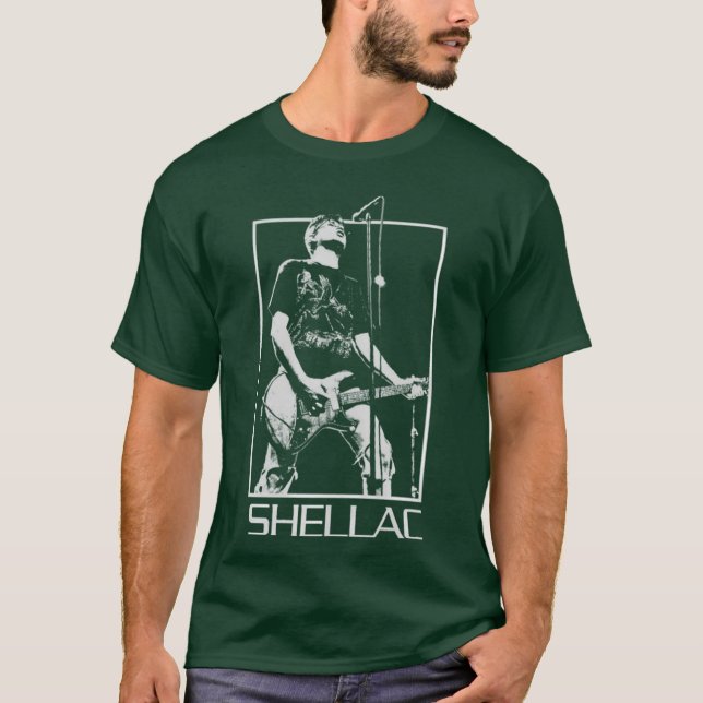 T-shirt groupe shellac (Devant)