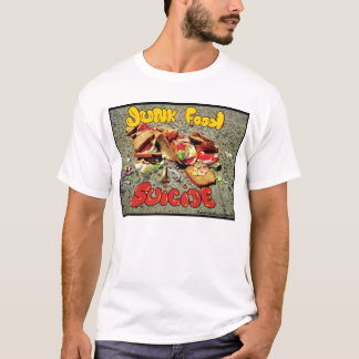 T-shirt Groupe-Suicide de sandwich