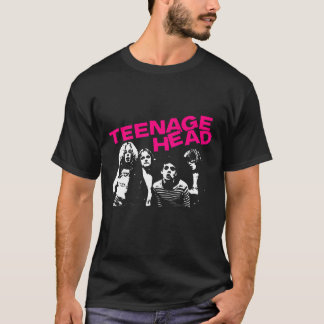 T-shirt Groupe Teenage Head (Rose)