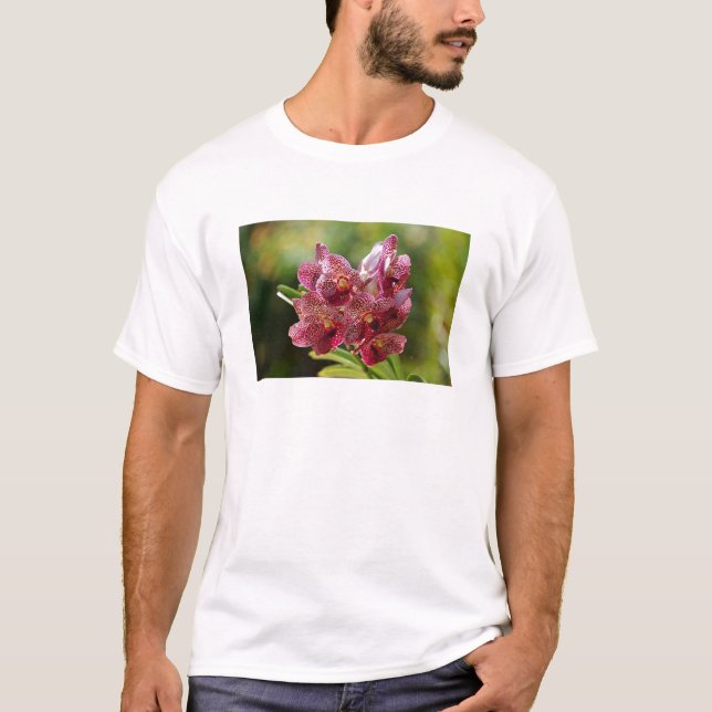 T-shirt Groupe tropical d'orchidée de Vanda (Devant)