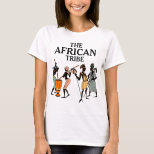 T-shirt Groupes ethniques d'Afrique La tribu africaine