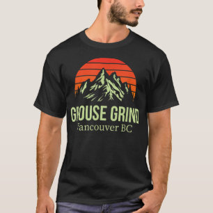 T-shirt Grouse Grind Vancouver BC Canada Randonnée Trail M