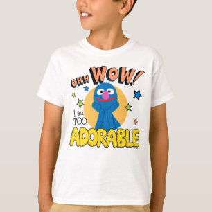 T-shirt Grover Je Suis Trop Adorable