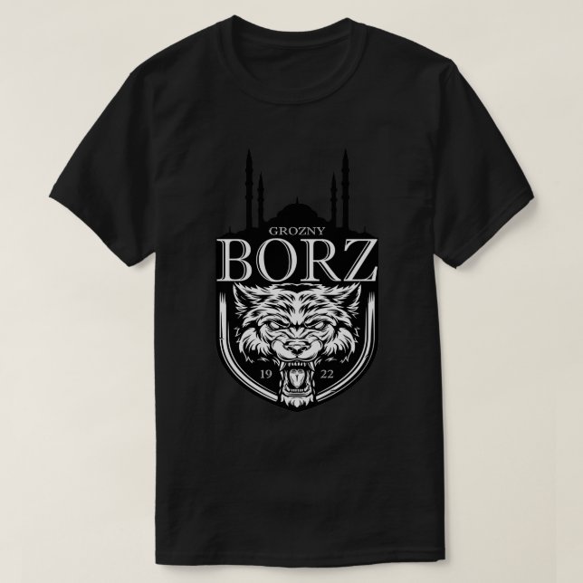 T-SHIRT GROZNY BORZ (Design devant)