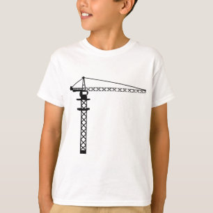 T-shirt Grue de construction