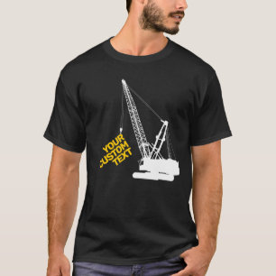 T-shirt Grue de construction
