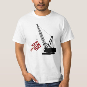 T-shirt Grue de construction