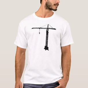 T-shirt grue de grue à tour