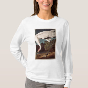 T-shirt Grue de huée, des 'oiseaux d'America