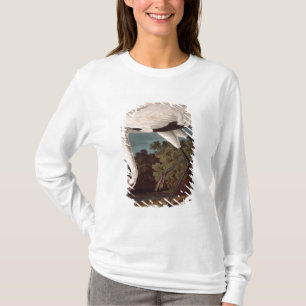 T-shirt Grue de huée, des 'oiseaux d'America