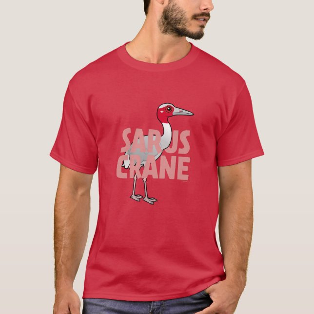 T-shirt Grue enorme de Sarus (Devant)