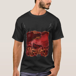 T-shirt Gruesome Costume Gustatif Exposé