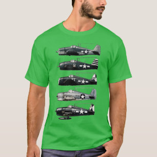 T-shirt Grumman F6F Hellcat 2ÈME GUERRE MONDIALE Fighter