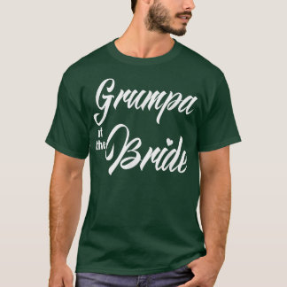 T-shirt Grumpa De Mariage Mariage Fête Drôle Correspondant