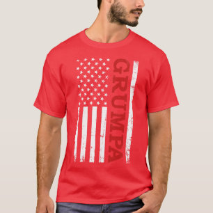 T-shirt Grumpa vintage américain pour grand-père