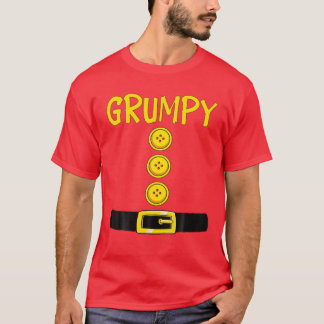 T-shirt Grumpy Nwarf Halloween Costume Couleur Corresponda