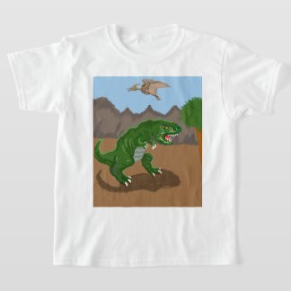 T-shirt Grumpy T Rex