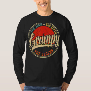 T-shirt Grumpy the Man The Myth The Legend Fête des pères