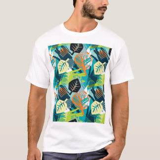 T-shirt Grunge Abstrait : Surface Robuste Sans Fil.