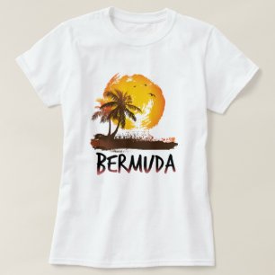 T-shirt Grunge des Bermudes
