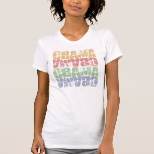 T-shirt Grunge d'Obama