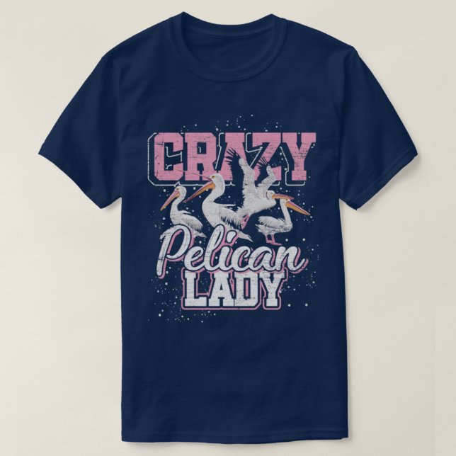 T-shirt Grunge Femme Lady Pican Crazy (Design devant)