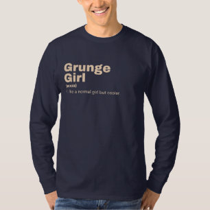 T-shirt Grunge Girl - Grunge