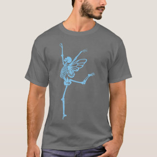 T-shirt Grunge Goth Danser Squelette Fée