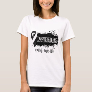 T-shirt Grunge - GUERRIER - Cancer carcinoïde