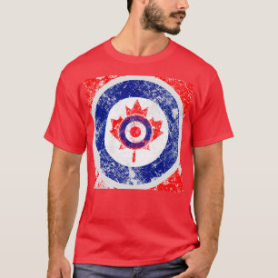 T-shirt Grunge Mod cible Roundel Canada