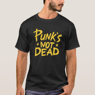 T-shirt Grunge vintage - Punks pas mort - Rock Punk n'est