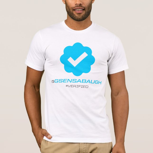 T-shirt @GSensabaugh - vérifié (Devant)