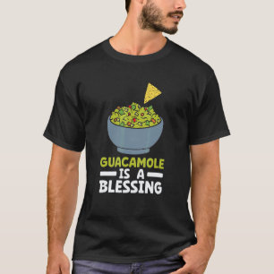 T-shirt Guacamole Avocat Mayo Nourriture Végétalienne  Gua