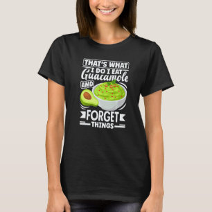T-shirt Guacamole Avocat Nourriture Végétalienne Guac
