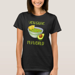 T-shirt Guacamole Vous Guac Mon Monde