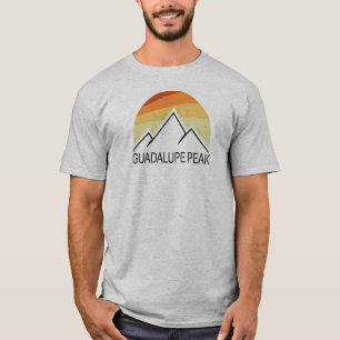 T-shirt Guadalupe Peak Retro