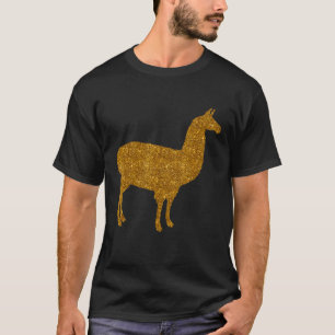 T-shirt Guanaco pour femme fille alpaga chameau lama