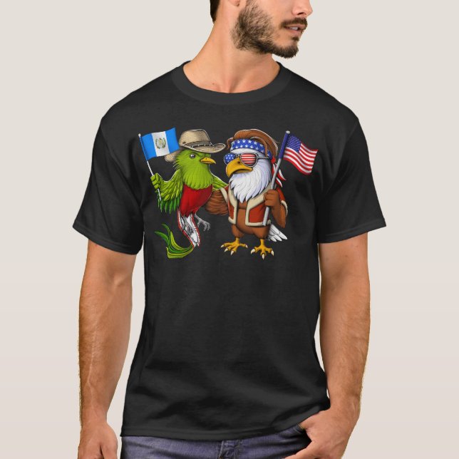 T-shirt Guatemala American Heritage (Devant)