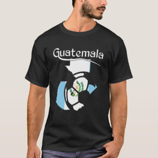 T-shirt Guatemala Chapin Soccer Map Guate Flag Futbol Depo