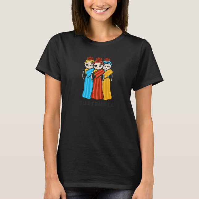 T-shirt Guatemala Flag Hispanic Guatemalan Princess Proud  (Devant)