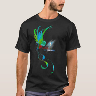 T-shirt Guatemala Quetzal national des oiseaux
