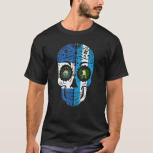 T-shirt Guatémaltèque Drapeau salvadorien Guatemala Salvad