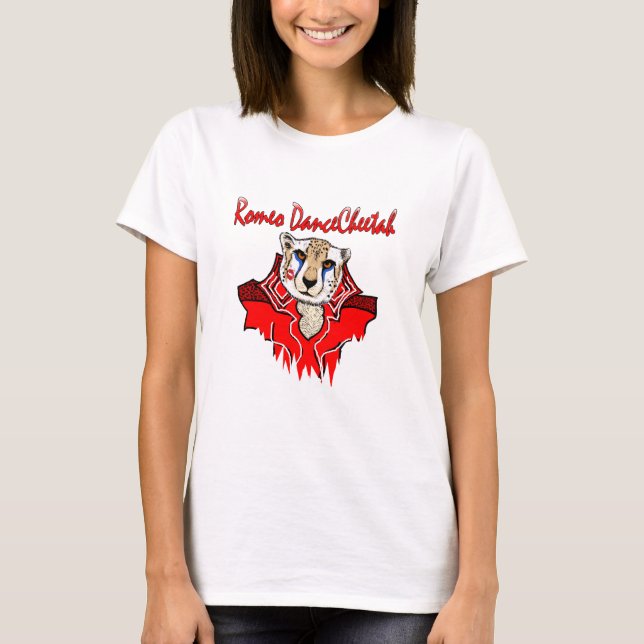 T-shirt Guépard de danse de Romeo (Devant)
