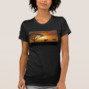 T-shirt Guépard et gazelle