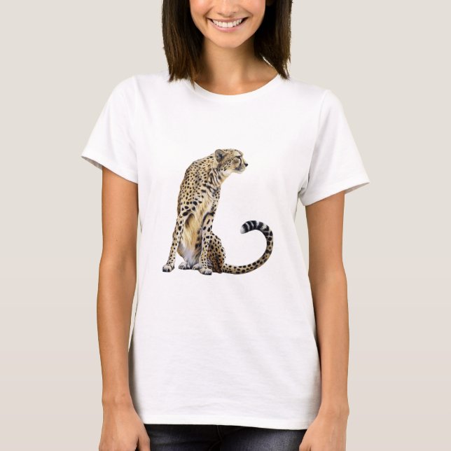 T-shirt Guépard se reposant (Devant)