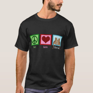T-shirt Guépards d'amour de paix