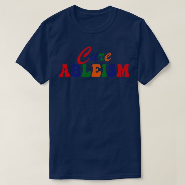T-shirt guérison ableisme 1 (Design devant)