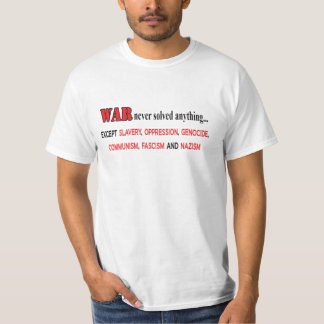 T-shirt guerre