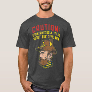 T-shirt Guerre civile plaisante Guerre civile reconstituti