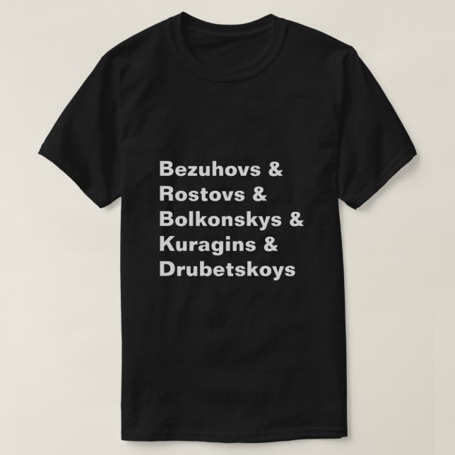 T-shirt Guerre et paix 2019 (Design devant)